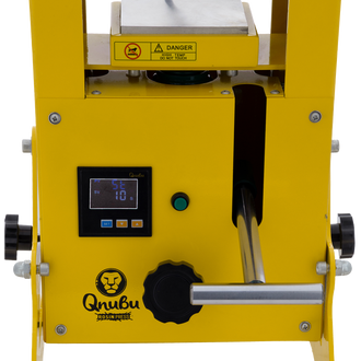 Qnubu Press Pro-Rot 10 Tonnen, Heißdruckpresse, 12 x 12 cm Platten