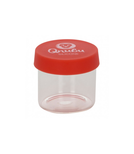 Qnubu Silikonbehälter, 6 ml, Glasgefäß mit 70 Stück