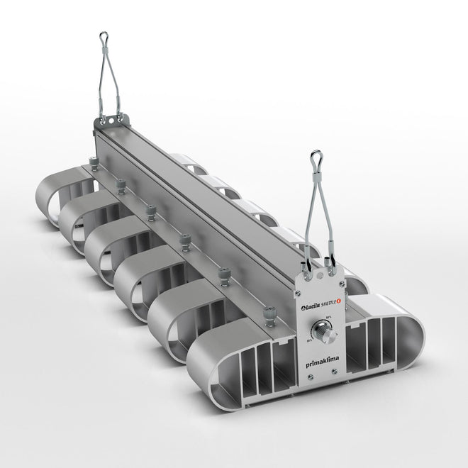 Shuttle6 LED-Pflanzenleuchte, silber, 240 W