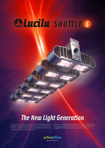 Shuttle6 LED-Pflanzenleuchte, silber, 240 W