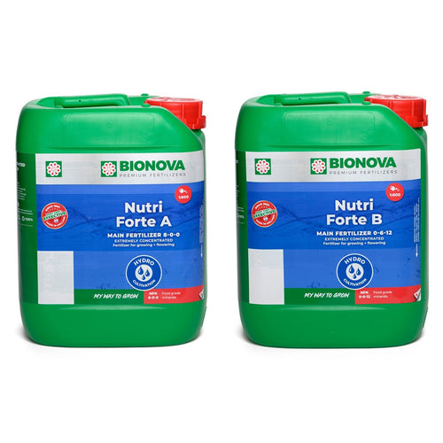 BIO NOVA Nutri Forte A und B Hydro, 1:500, je 20 L