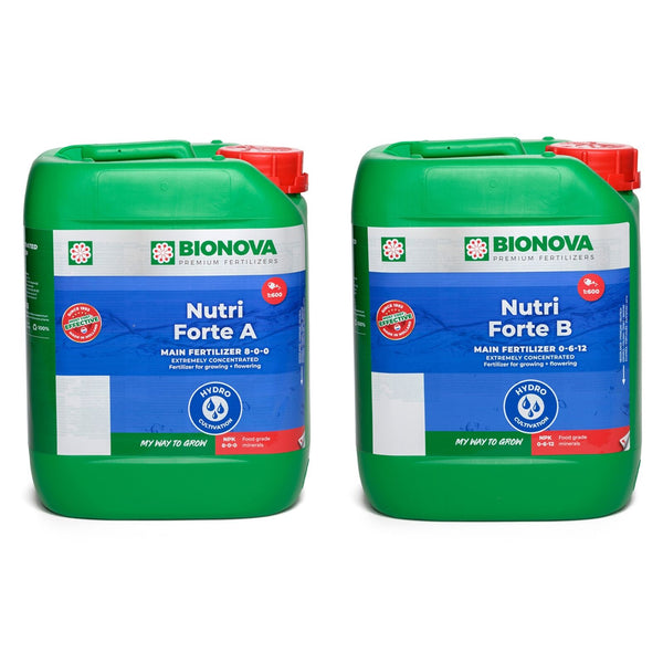 BIO NOVA Nutri Forte A und B Hydro, 1:500, je 20 L